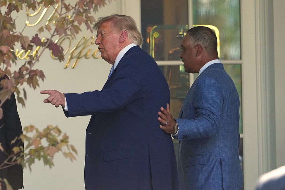 Donald Trump Los Angeles Dodgers
