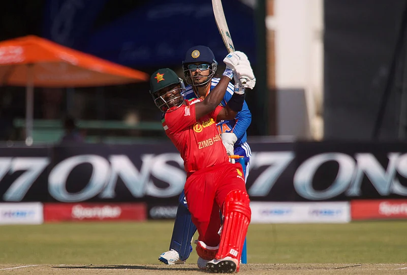 Zimbabwe vs India T20 Cricket match highlights-Wessly Madhevere