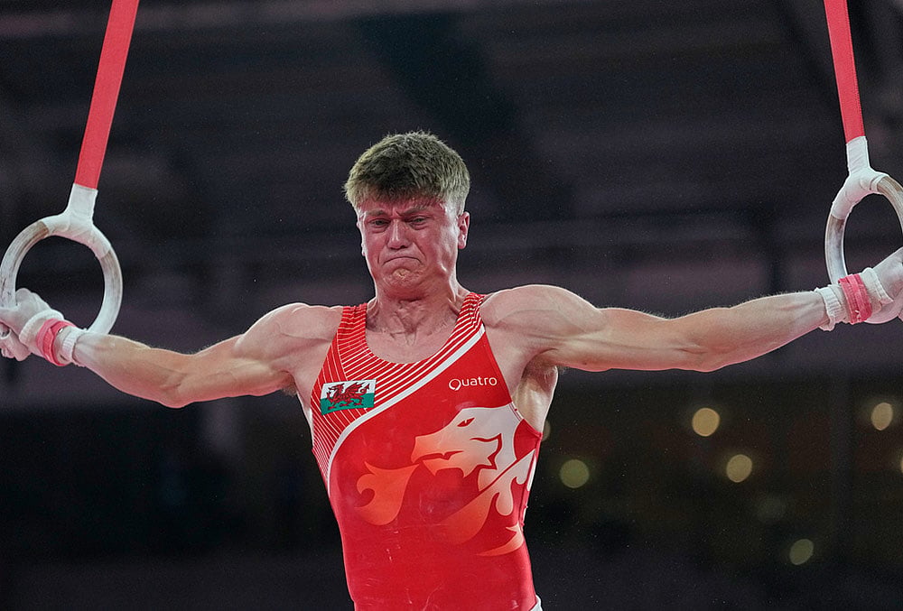 artistic gymnastics at the Glasgow CWG 2026 Waless Elliot Vernon 
