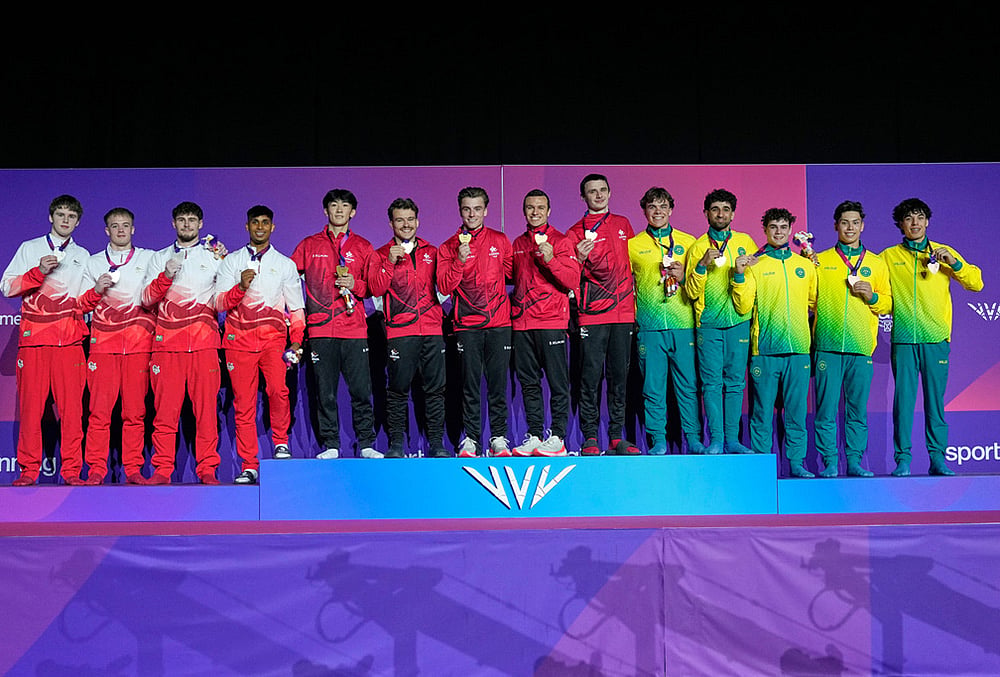 artistic gymnastics at the Glasgow CWG 2026 Gold medalist Canada