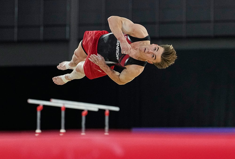 artistic gymnastics at the Glasgow CWG 2026 Canadas Felix Dolci 