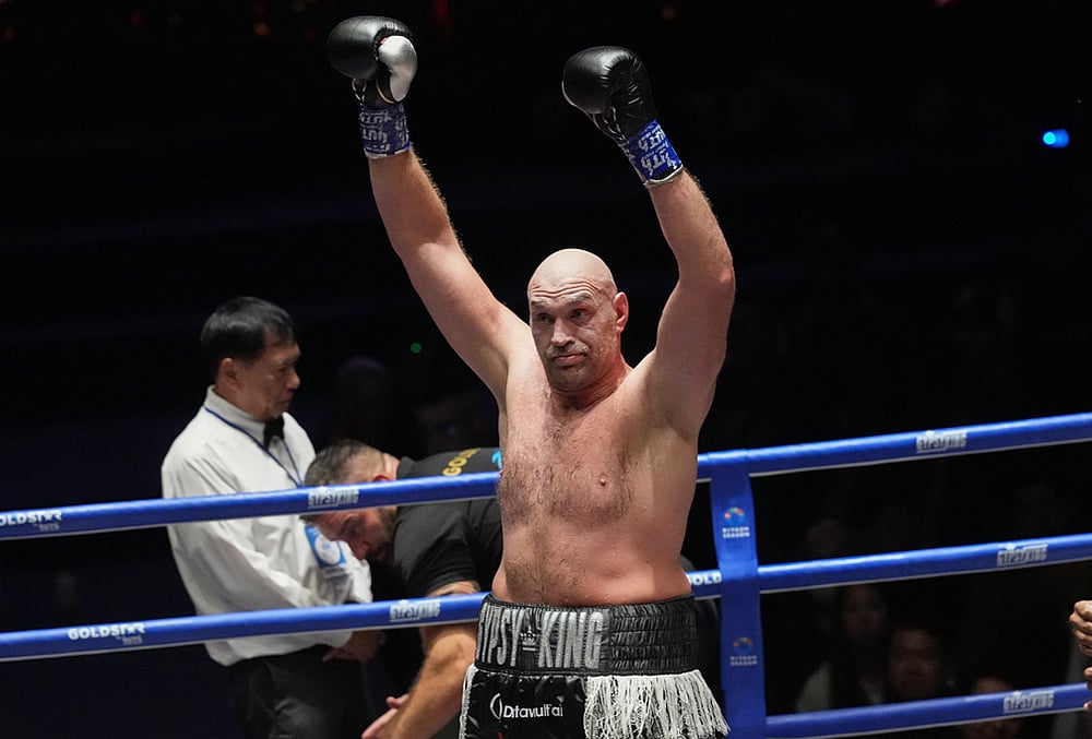Tyson Fury Vs Mariusz Wach, Heavyweight Boxing in Thailand pictures-6
