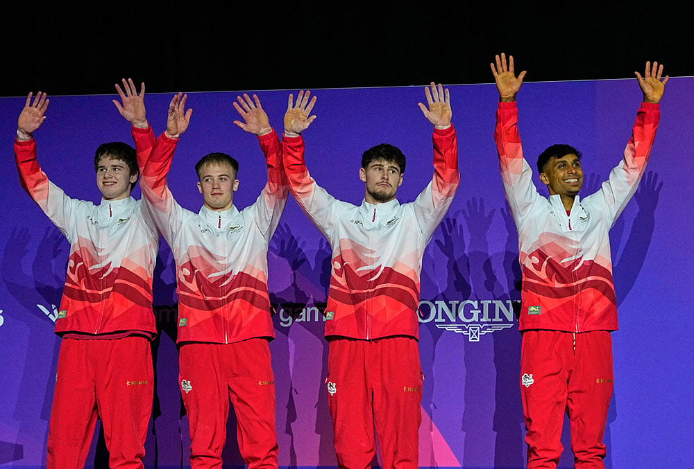 artistic gymnastics at the Glasgow CWG 2026 -England team members