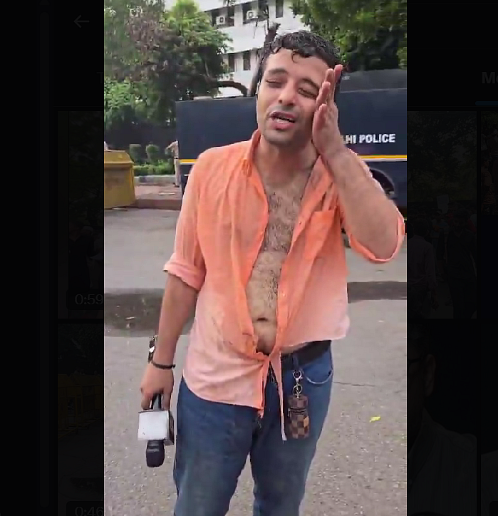 Godi media, Indian youth protests