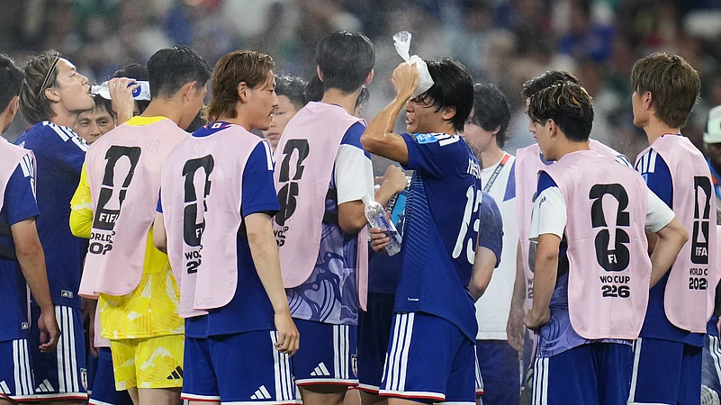 Tunisia Vs Japan FIFA World Cup 2026 Group F Japan Hydration Break AP Photo