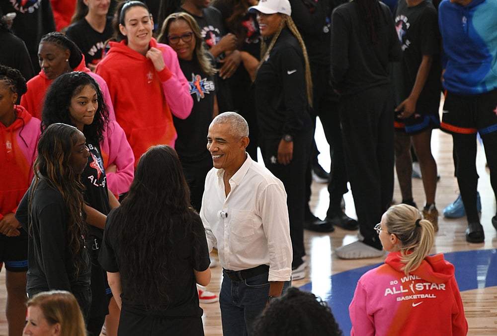 Barack Obama WNBA visi