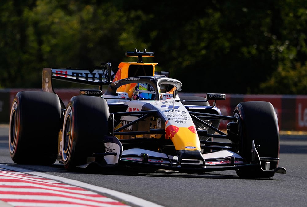 Hungarian Grand Prix practice session Britains Arvid Lindblad