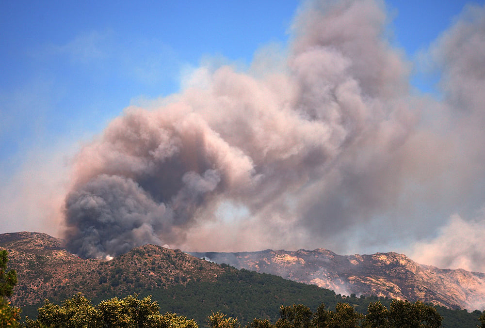 European heatwave fueling wildfires 2026
