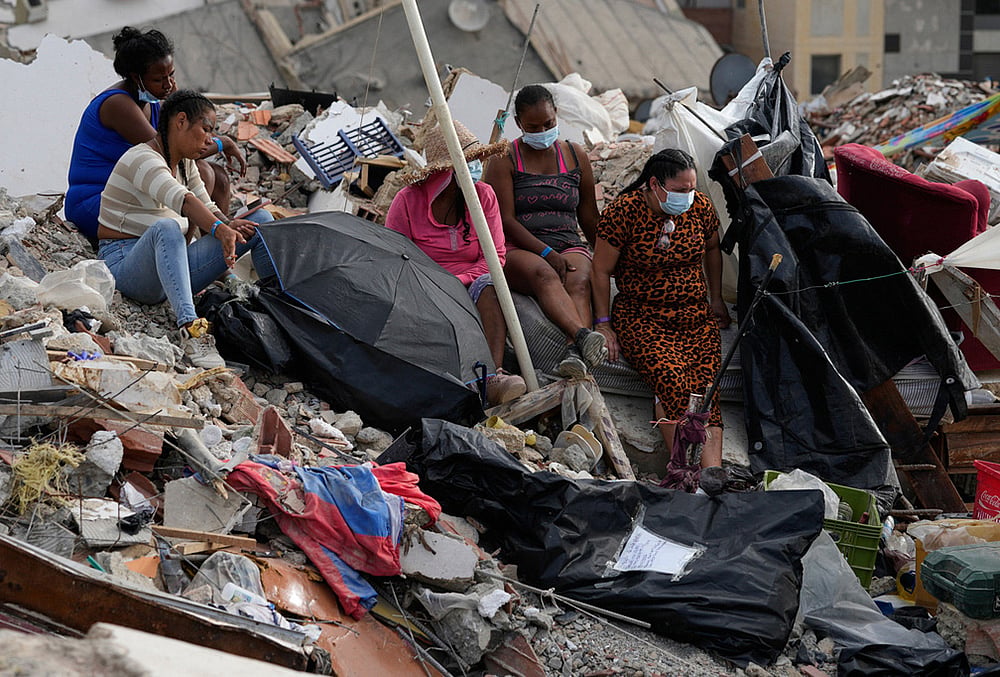 La Guaira earthquake aftermath