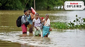PTI : Floods in Assam