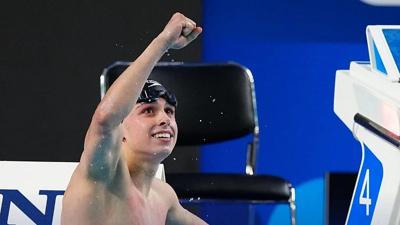 jersey at glasgow commonwealth games 2026 swimmer filip nowacki profile