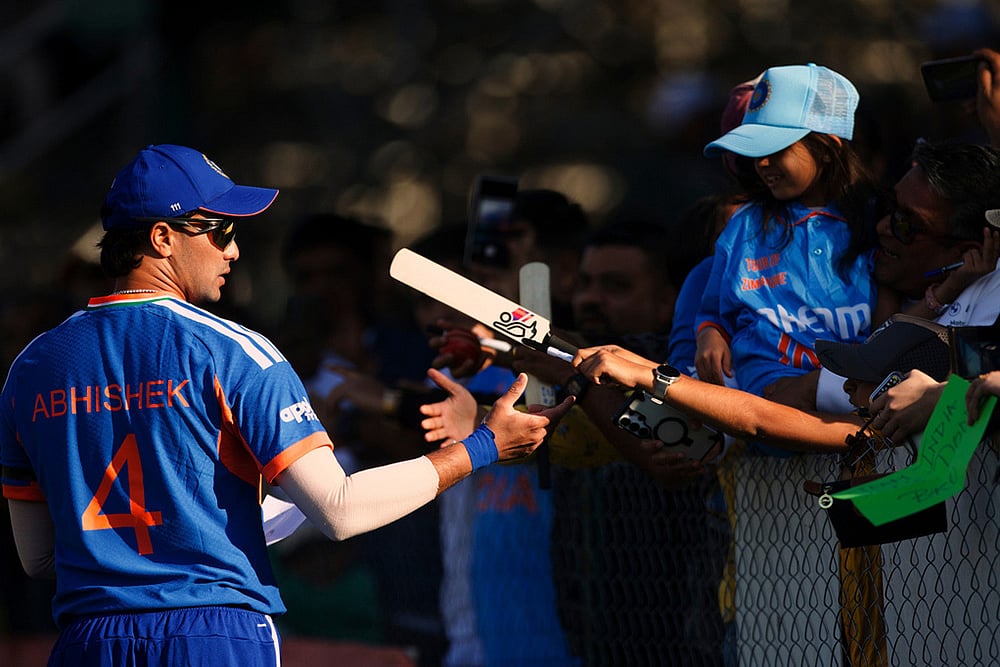 Abhishek Sharma Zimbabwe India T20 Cricket
