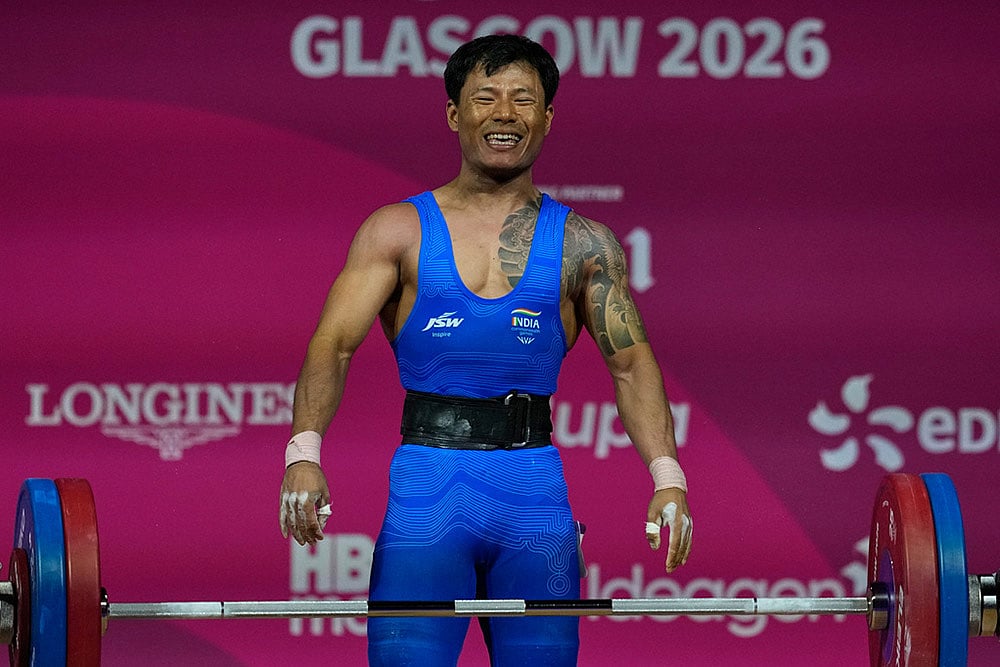 Britain Commonwealth Games Weightlifting