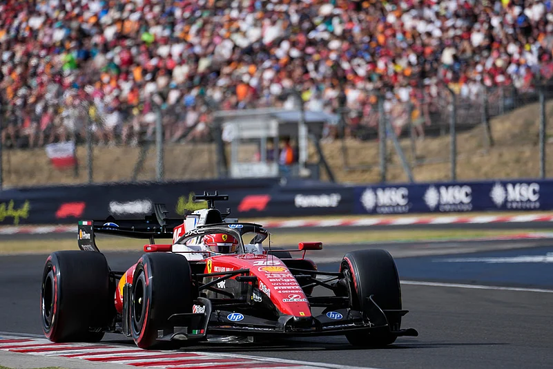 Charles Leclerc Hungarian Grand Prix