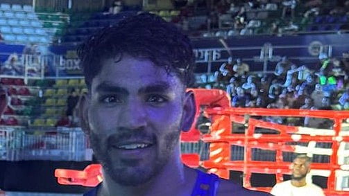 Aditya Pratap Yadav' will be in action in men's 65kg boxing round of 16 at Commonwealth Games 2026.  - BFI_official/X
