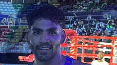 Aditya Pratap Yadav' will be in action in men's 65kg boxing round of 16 at Commonwealth Games 2026. - BFI_official/X
