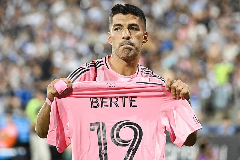 MLS: Montreal Vs Inter Miami Luis Suarez