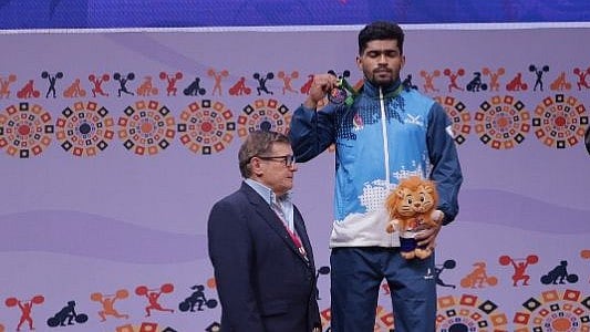 Commonwealth Weightlifting Championship silver medalist Raja Muthipandi will be in action in men's 65kg weightlifting final of Commonwealth Games 2026. - Media_SAI/X