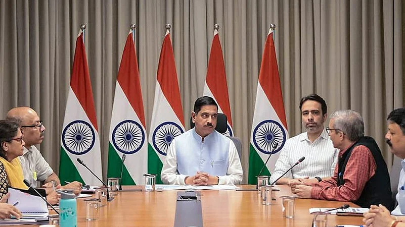 Prahlad Joshi takes charge as education minister