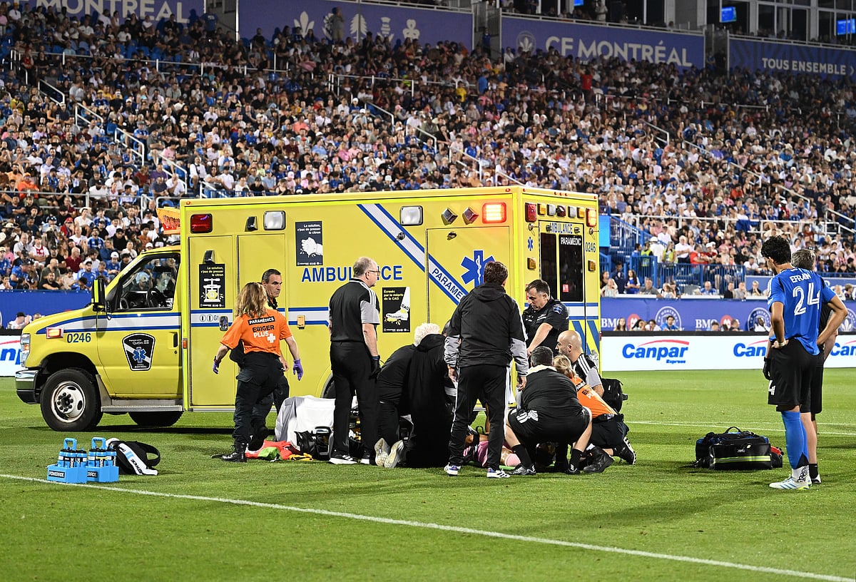 montreal vs inter Miami mls 2026 German Berterame injury ap photo