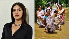 Bhumi Pednekar Assam Floods - Instagram