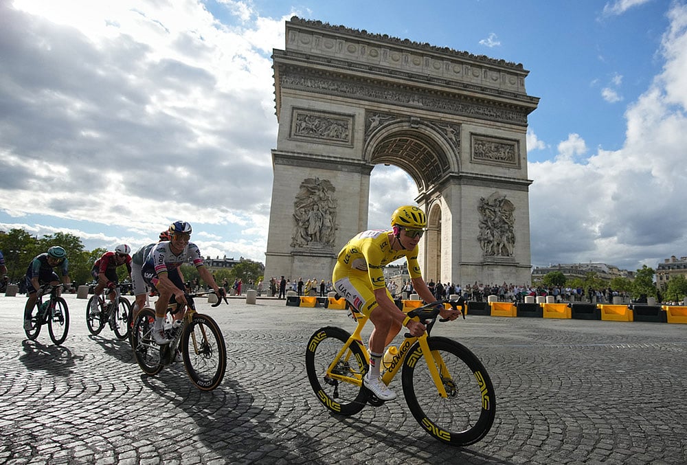 Tour de France Cycling stage 21 highlights-Slovenias Tadej Pogacar