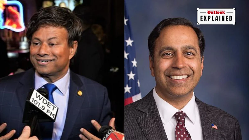 US Congressmen Shri Thanedar and Raja Krishnamoorthi