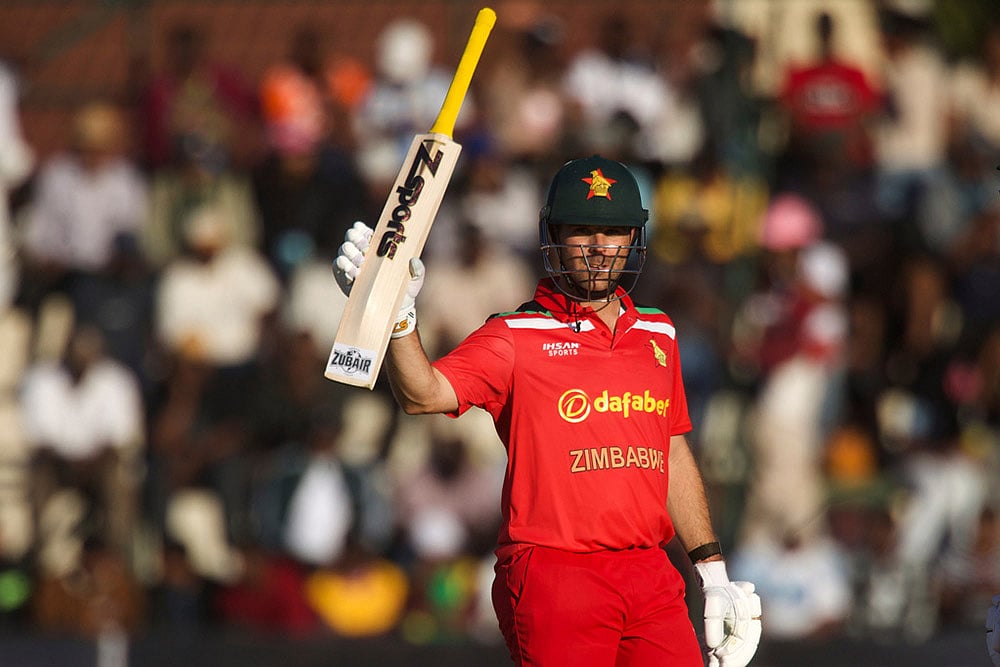 Ryan Burl Zimbabwe India T20 Cricket