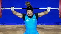 Who Is Bindyarani Sorokhaibam? Meet 27-Year-Old Weightlifter Clinching Bronze Medal At Commonwealth Games 2026 Media_SAI/X : Indian weightlifter Bindyarani Sorokhaibam clinched the bronze medal in the women's 58kg category at the Commonwealth Games 2026.