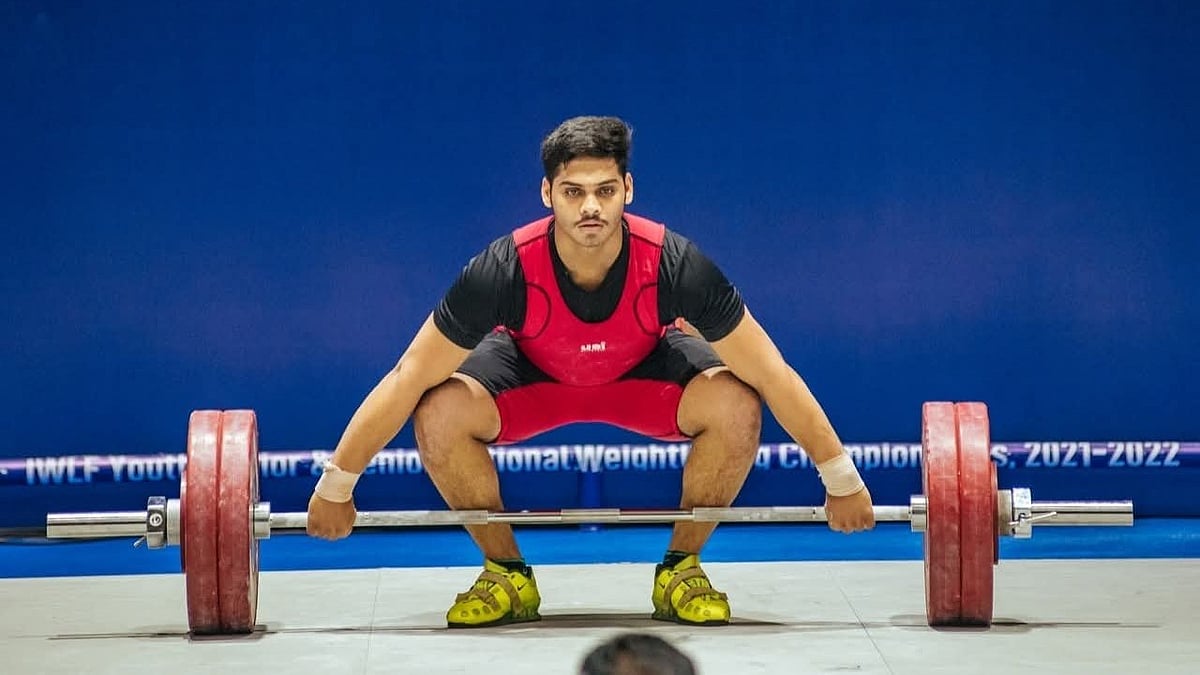 At the Commonwealth Weightlifting Championships, Ajaya Babu Valluri clinched Gold in Men’s 79kg with a total of 335kg. - airnewsalerts/X