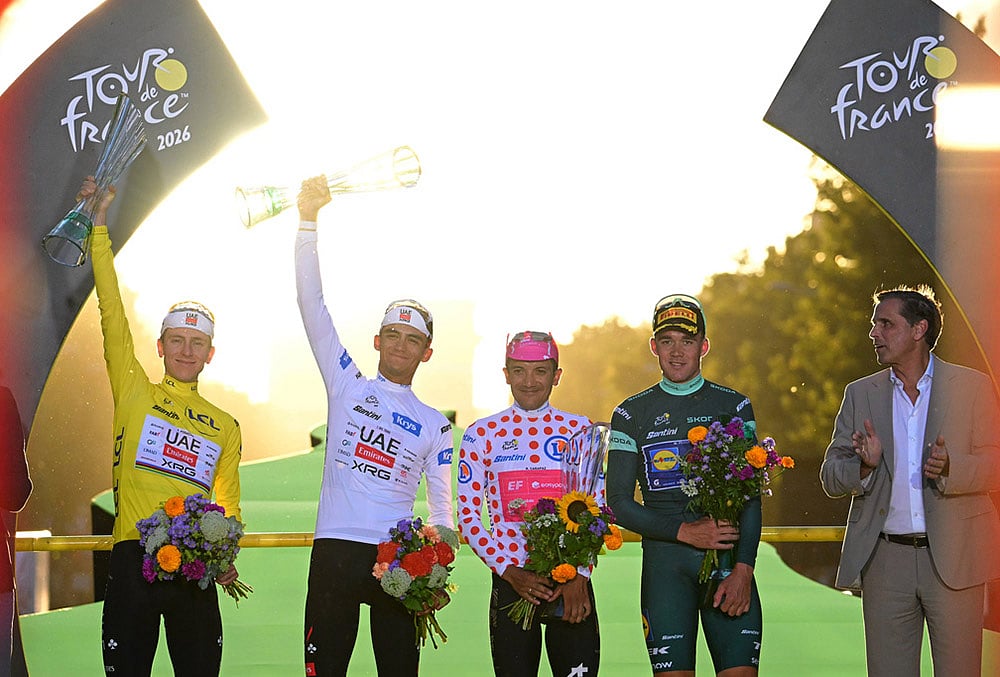 Tour de France Cycling stage 21 highlights-Tadej Pogacar