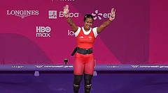 Indian weightlifter Gyaneshwari Yadav wins silver medal in Glasgow Commonwealth Games 2026 under the 53kg category - X/SonyLiv Grab