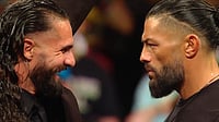 X/WWE : Seth Rollins and Roman Reigns came face-to-face on Monday Night Raw ahead of their match in the upcoming WWE SummerSlam event
