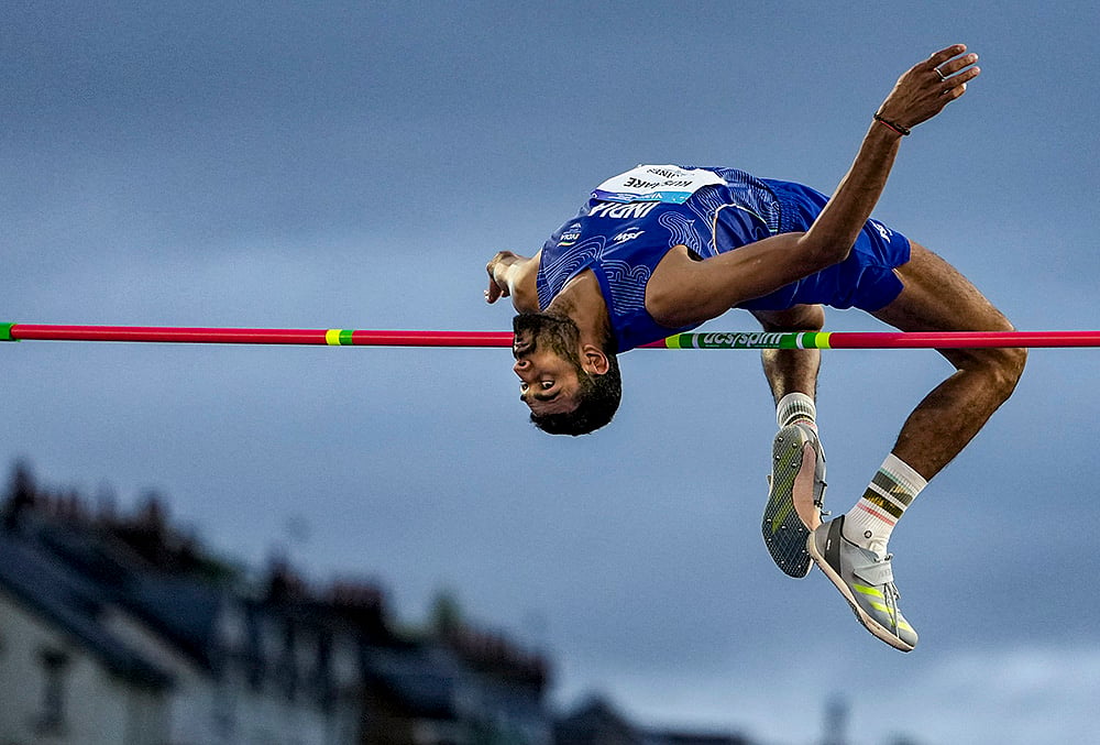 Sarvesh Kushare Glasgow 2026 mens high jump