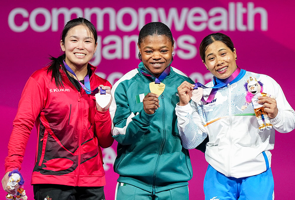 Bindyarani Devi Glasgow CWG 2026 Weightlifting womens 58kg Final-Rafiatu Folashade Lawal