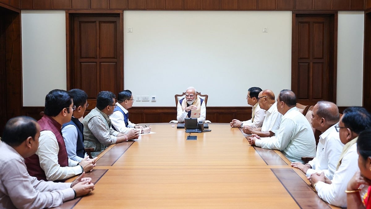 PM Modi Meets Assam MPs To Assess Flood Relief Efforts - X/ Narendra Modi