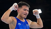 Jadumani Mandengbam Vs Mwengo Mwale Highlights, Commonwealth Games 2026: Indian Pugilist Seals Medal With Solid Victory Media_SAI/X : Jadumani Mandengbam defeated Mwengo Mwale to enter Commonwealth Games 2026 semifinals.