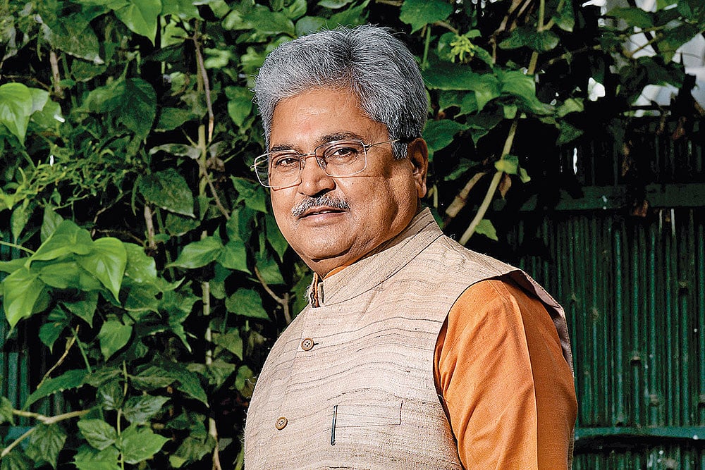 | Photo: Suresh K. Pandey : BJP national general secretary and former Member of Parliament Dushyant Gautam