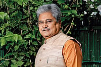 | Photo: Suresh K. Pandey : BJP national general secretary and former Member of Parliament Dushyant Gautam