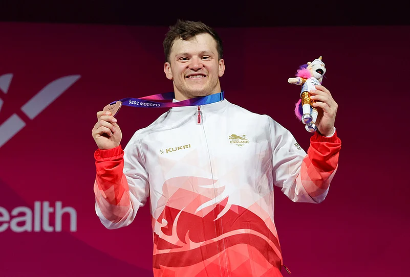 Glasgow CWG 2026 Mens 79kg Weightlifting highlights-Chris Murray of England