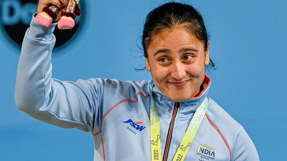 Harjinder Kaur claimed a brilliant silver medal in the women's 69kg event at the 2026 Commonwealth Games. - airnewsalerts/X
