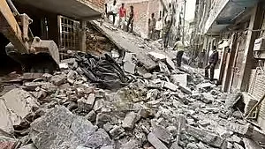 Four-Storey Building Tilts in East Delhis Geeta Colony, All Residents Evacuated