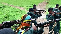 16 Maoists with Six Carrying Rs 39 Lakh Bounty Surrender Before Jharkhand Police - null
