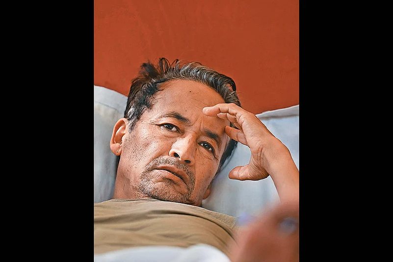 Sonam Wangchuk at Jantar Mantar