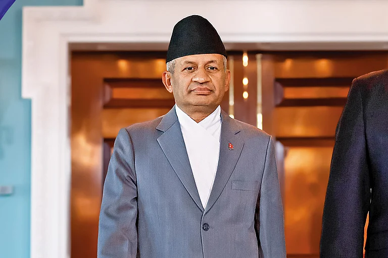 Pradeep Kumar Gyawali former foreign minister of Nepal - | Photo: Imago