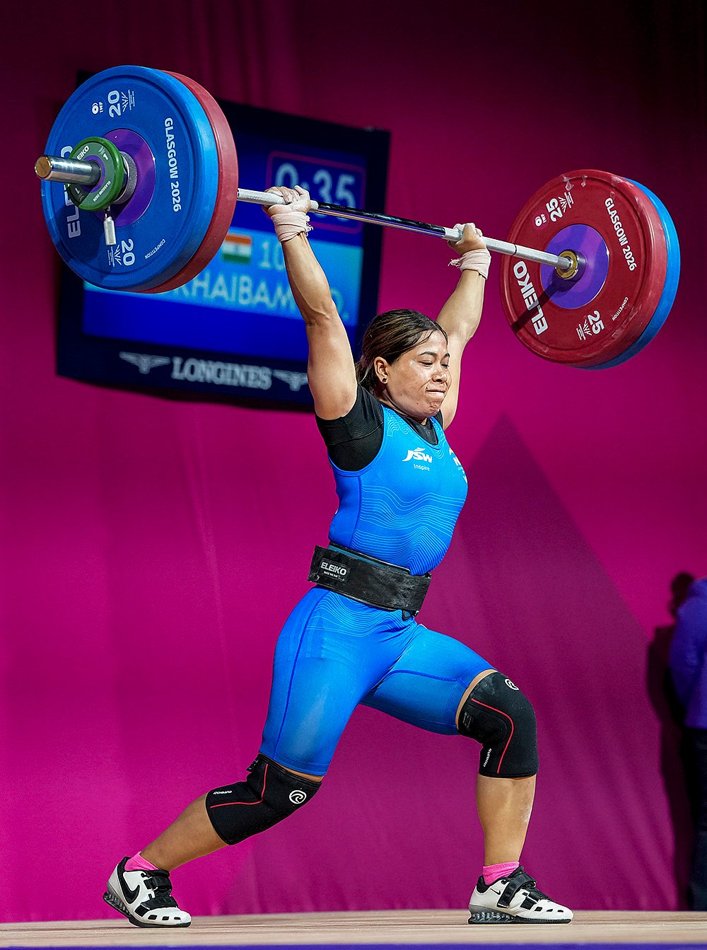 Glasgow CWG 2026 womens Weightlifting 58kg Final-Bindyarani Devi 
