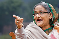Photo: AP : Sheikh Hasina