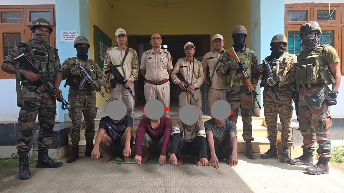 Four Militants Arrested in Manipur 