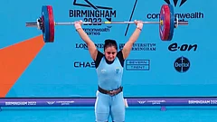 Harjinder Kaur to be in action in Women's 69kg Weightlifting Final in Glasgow Commonwealth Games 2026. - DrSJaishankar/X