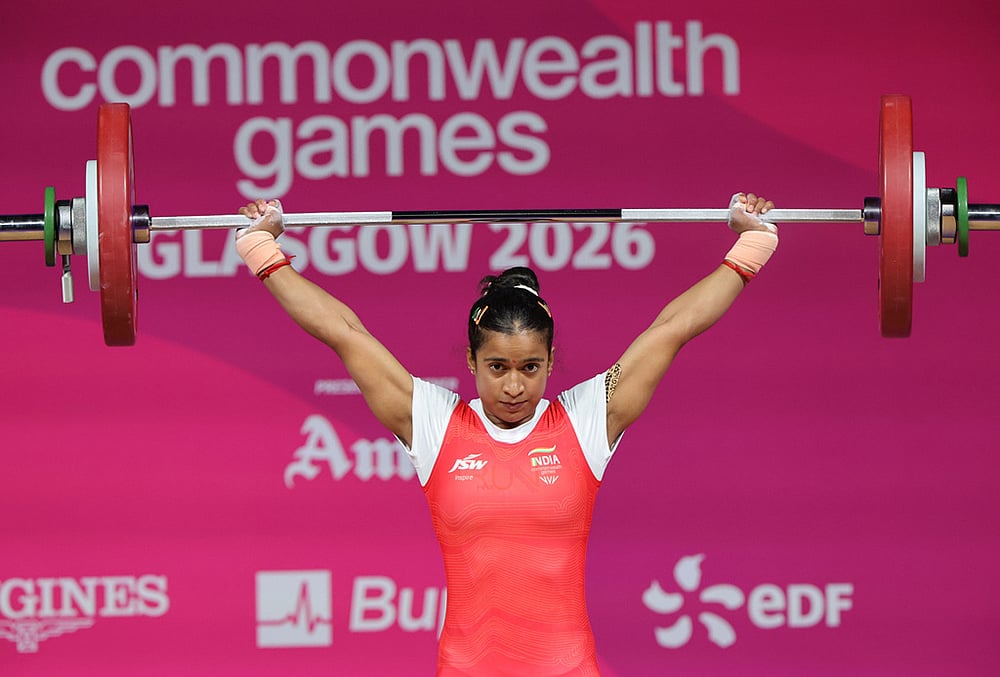 Gyaneshwari Yadav glasgow CWG 2026 womens weightlifting 53kg highlights-